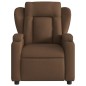 vidaXL Relaxsessel Elektrisch Braun Stoff vidaXL Relaxsessel Elektrisch Braun Stoff