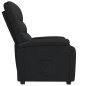 vidaXL Relaxsessel Schwarz Stoff vidaXL Relaxsessel Schwarz Stoff