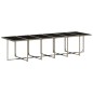 vidaXL 13-tlg. Garten-Essgruppe mit Kissen Grau Poly Rattan vidaXL 13-tlg. Garten-Essgruppe mit Kissen Grau Poly Rattan