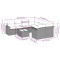 vidaXL 9-tlg. Garten-Sofagarnitur mit Kissen Braun Poly Rattan vidaXL 9-tlg. Garten-Sofagarnitur mit Kissen Braun Poly Rattan