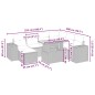 vidaXL 8-tlg. Garten-Sofagarnitur mit Kissen Beige Poly Rattan vidaXL 8-tlg. Garten-Sofagarnitur mit Kissen Beige Poly Rattan