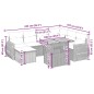 vidaXL 8-tlg. Garten-Sofagarnitur mit Kissen Beige Poly Rattan vidaXL 8-tlg. Garten-Sofagarnitur mit Kissen Beige Poly Rattan