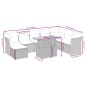 vidaXL 9-tlg. Garten-Sofagarnitur mit Kissen Beige Poly Rattan vidaXL 9-tlg. Garten-Sofagarnitur mit Kissen Beige Poly Rattan