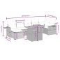 vidaXL 8-tlg. Garten-Sofagarnitur mit Kissen Beige Poly Rattan vidaXL 8-tlg. Garten-Sofagarnitur mit Kissen Beige Poly Rattan