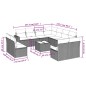 vidaXL 12-tlg. Garten-Sofagarnitur mit Kissen Braun Poly Rattan vidaXL 12-tlg. Garten-Sofagarnitur mit Kissen Braun Poly Rattan