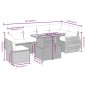 vidaXL 7-tlg. Garten-Sofagarnitur mit Kissen Beige Poly Rattan vidaXL 7-tlg. Garten-Sofagarnitur mit Kissen Beige Poly Rattan
