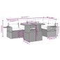 vidaXL 6-tlg. Garten-Sofagarnitur mit Kissen Beige Poly Rattan vidaXL 6-tlg. Garten-Sofagarnitur mit Kissen Beige Poly Rattan