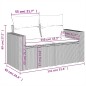 vidaXL 10-tlg. Garten-Sofagarnitur mit Kissen Braun Poly Rattan vidaXL 10-tlg. Garten-Sofagarnitur mit Kissen Braun Poly Rattan