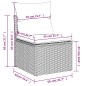 vidaXL 11-tlg. Garten-Sofagarnitur mit Kissen Braun Poly Rattan vidaXL 11-tlg. Garten-Sofagarnitur mit Kissen Braun Poly Rattan