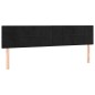 vidaXL Boxspringbett mit Matratze Schwarz 120x190 cm Samt vidaXL Boxspringbett mit Matratze Schwarz 120x190 cm Samt