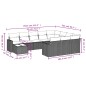 vidaXL 11-tlg. Garten-Sofagarnitur mit Kissen Braun Poly Rattan vidaXL 11-tlg. Garten-Sofagarnitur mit Kissen Braun Poly Rattan