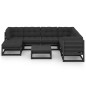 vidaXL 8-tlg. Garten-Lounge-Set mit Kissen Massivholz Kiefer vidaXL 8-tlg. Garten-Lounge-Set mit Kissen Massivholz Kiefer