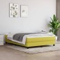 vidaXL Bettgestell ohne Matratze Grün 140x200 cm Stoff vidaXL Bettgestell ohne Matratze Grün 140x200 cm Stoff