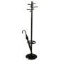 V-Part Garderobenständer mit 8 Haken Porcelain Schwarz 178 cm V-Part Garderobenständer mit 8 Haken Porcelain Schwarz 178 cm