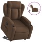 vidaXL Relaxsessel mit Aufstehhilfe Elektrisch Braun Stoff vidaXL Relaxsessel mit Aufstehhilfe Elektrisch Braun Stoff