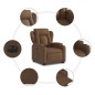 vidaXL Relaxsessel mit Aufstehhilfe Elektrisch Braun Stoff vidaXL Relaxsessel mit Aufstehhilfe Elektrisch Braun Stoff