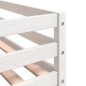 vidaXL Etagenbett mit Vorhängen Weiß Schwarz 90x200 cm Kiefernholz vidaXL Etagenbett mit Vorhängen Weiß Schwarz 90x200 cm Kiefernholz