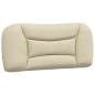 vidaXL Bett mit Matratze Creme 80x200 cm Stoff vidaXL Bett mit Matratze Creme 80x200 cm Stoff