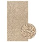 vidaXL Teppich ZIZUR 60x110 cm Jute-Optik Indoor und Outdoor vidaXL Teppich ZIZUR 60x110 cm Jute-Optik Indoor und Outdoor