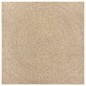 vidaXL Teppich ZIZUR 240x240 cm Jute-Optik Indoor und Outdoor vidaXL Teppich ZIZUR 240x240 cm Jute-Optik Indoor und Outdoor