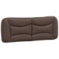 vidaXL Bett mit Matratze Braun 140x200 cm Kunstleder vidaXL Bett mit Matratze Braun 140x200 cm Kunstleder