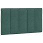 vidaXL Bett mit Matratze Dunkelgrün 90x190 cm Samt vidaXL Bett mit Matratze Dunkelgrün 90x190 cm Samt