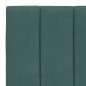 vidaXL Bett mit Matratze Dunkelgrün 90x190 cm Samt vidaXL Bett mit Matratze Dunkelgrün 90x190 cm Samt