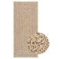 vidaXL Teppich ZIZUR 80x200 cm Jute-Optik Indoor und Outdoor vidaXL Teppich ZIZUR 80x200 cm Jute-Optik Indoor und Outdoor