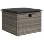 vidaXL 8-tlg. Garten-Sofagarnitur mit Kissen Grau Poly Rattan vidaXL 8-tlg. Garten-Sofagarnitur mit Kissen Grau Poly Rattan