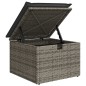 vidaXL 7-tlg. Garten-Sofagarnitur mit Kissen Grau Poly Rattan vidaXL 7-tlg. Garten-Sofagarnitur mit Kissen Grau Poly Rattan