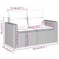 vidaXL 9-tlg. Garten-Sofagarnitur mit Kissen Grau Poly Rattan vidaXL 9-tlg. Garten-Sofagarnitur mit Kissen Grau Poly Rattan