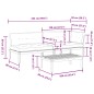 vidaXL 3-tlg. Garten-Sofagarnitur aus Paletten mit Kissen Akazienholz vidaXL 3-tlg. Garten-Sofagarnitur aus Paletten mit Kissen Akazienholz