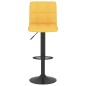 vidaXL Barhocker Senfgelb Stoff vidaXL Barhocker Senfgelb Stoff
