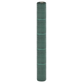 vidaXL Unkrautvlies Grün 1x200 m PP