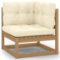 8-tlg. Garten-Lounge-Set Kissen Honigbraun Kiefer Massivholz 8-tlg. Garten-Lounge-Set Kissen Honigbraun Kiefer Massivholz