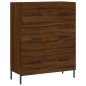 vidaXL Highboard Braun Eichen-Optik 69,5x34x180 cm Holzwerkstoff vidaXL Highboard Braun Eichen-Optik 69,5x34x180 cm Holzwerkstoff
