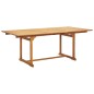 vidaXL 7-tlg. Garten-Essgruppe Polypropylen und Massivholz Beige vidaXL 7-tlg. Garten-Essgruppe Polypropylen und Massivholz Beige