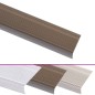 vidaXL Treppenkantenprofile in L-Form 15 Stk. Aluminium 134 cm Braun vidaXL Treppenkantenprofile in L-Form 15 Stk. Aluminium 134 cm Braun