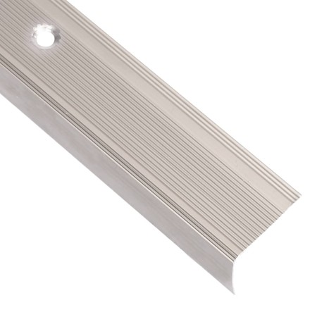 vidaXL Treppenkantenprofile in L-Form 5 Stk Aluminium 134cm Champagner