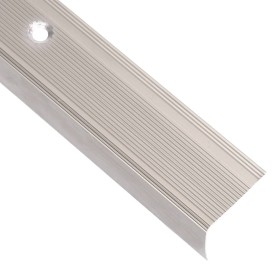 vidaXL Treppenkantenprofile L-Form 15 Stk. Aluminium 134 cm Champagner