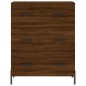 vidaXL Highboard Braun Eichen-Optik 69,5x34x180 cm Holzwerkstoff vidaXL Highboard Braun Eichen-Optik 69,5x34x180 cm Holzwerkstoff