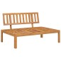 vidaXL Garten-Mittelsofas aus Paletten mit Kissen 2 Stk. Akazienholz vidaXL Garten-Mittelsofas aus Paletten mit Kissen 2 Stk. Akazienholz