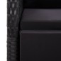 vidaXL 9-tlg. Garten-Essgruppe mit Kissen Schwarz Poly Rattan vidaXL 9-tlg. Garten-Essgruppe mit Kissen Schwarz Poly Rattan