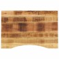 vidaXL Schreibtischplatte mit Aussparung 80x60x2,5 cm Massivholz Mango vidaXL Schreibtischplatte mit Aussparung 80x60x2,5 cm Massivholz Mango