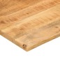 vidaXL Schreibtischplatte mit Aussparung 100x80x2,5cm Massivholz Mango vidaXL Schreibtischplatte mit Aussparung 100x80x2,5cm Massivholz Mango