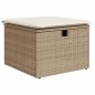 vidaXL 6-tlg. Garten-Sofagarnitur mit Kissen Beige Poly Rattan vidaXL 6-tlg. Garten-Sofagarnitur mit Kissen Beige Poly Rattan