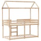 vidaXL Etagenbett ohne Matratze 90x200 cm Massivholz Kiefer vidaXL Etagenbett ohne Matratze 90x200 cm Massivholz Kiefer
