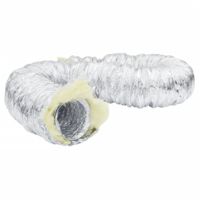 vidaXL Lüftungsschlauch Thermisch Isoliert Aluminium 6 m Ø15 cm