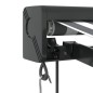 vidaXL Markise Einziehbar Anthrazit und Weiß 4,5x3 m Stoff & Aluminium vidaXL Markise Einziehbar Anthrazit und Weiß 4,5x3 m Stoff & Aluminium