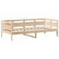 vidaXL Tagesbett mit Dach 90x190 cm Massivholz Kiefer vidaXL Tagesbett mit Dach 90x190 cm Massivholz Kiefer